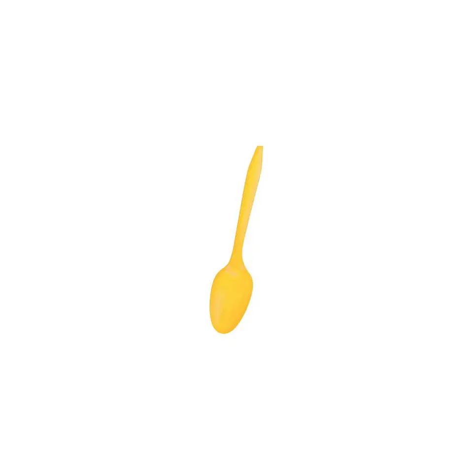 Cuchara Plastica Desechable Dorado 20 Pcs 1