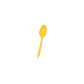 Cuchara Plastica Desechable Dorado 20 Pcs - Miniatura 3