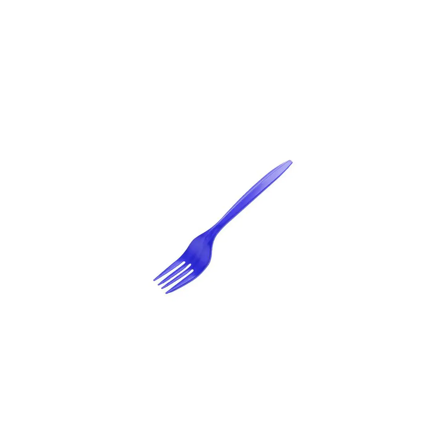Tenedores Plasticos Desechables Azul 20 Pcs 2
