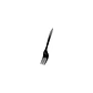 Tenedores Plasticos Desechables Negro 20 Pcs - Miniatura 1