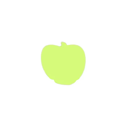 Notas Adhesivas Tipo Manzana 100 Hojas