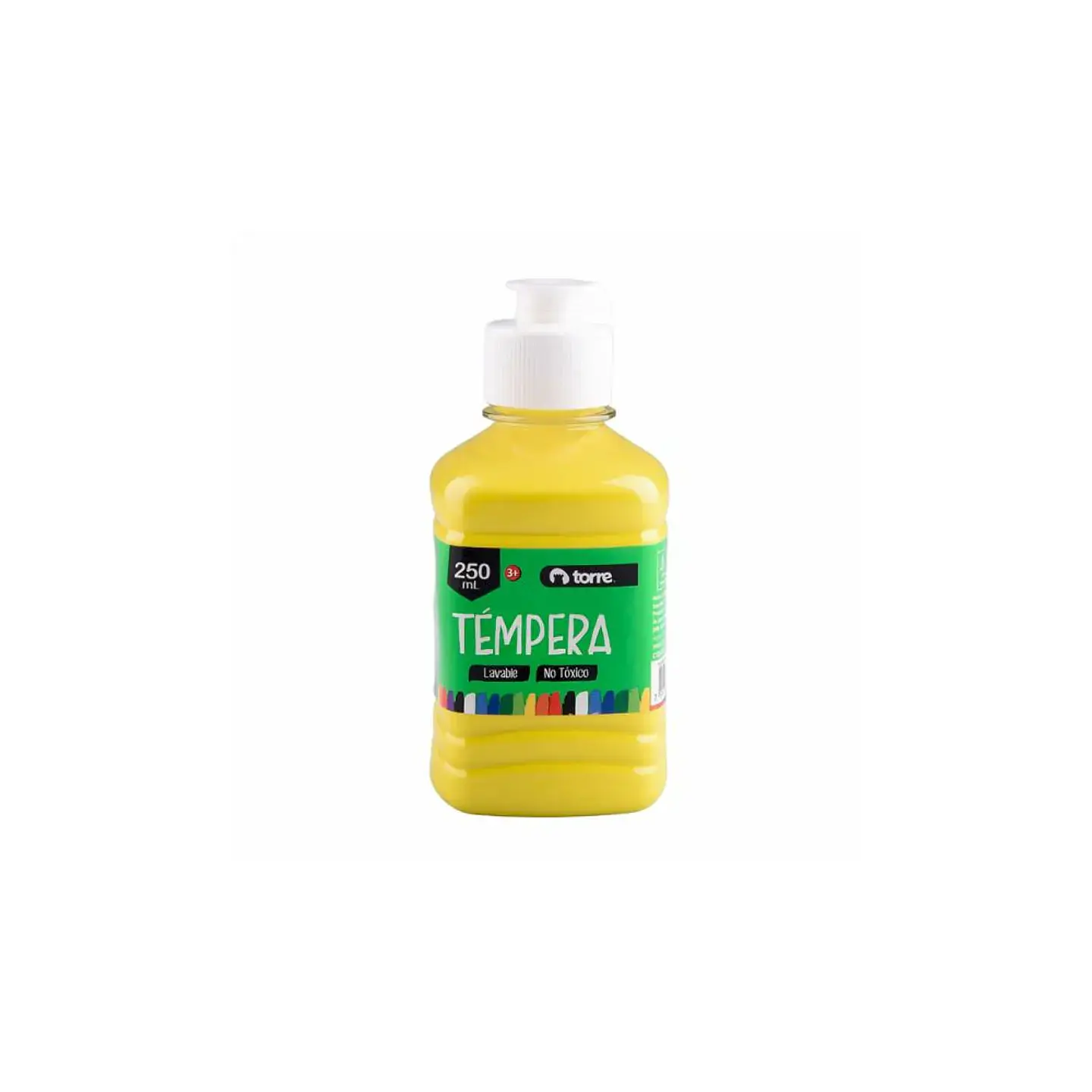 Tempera 250 Ml Amarillo Torre 3