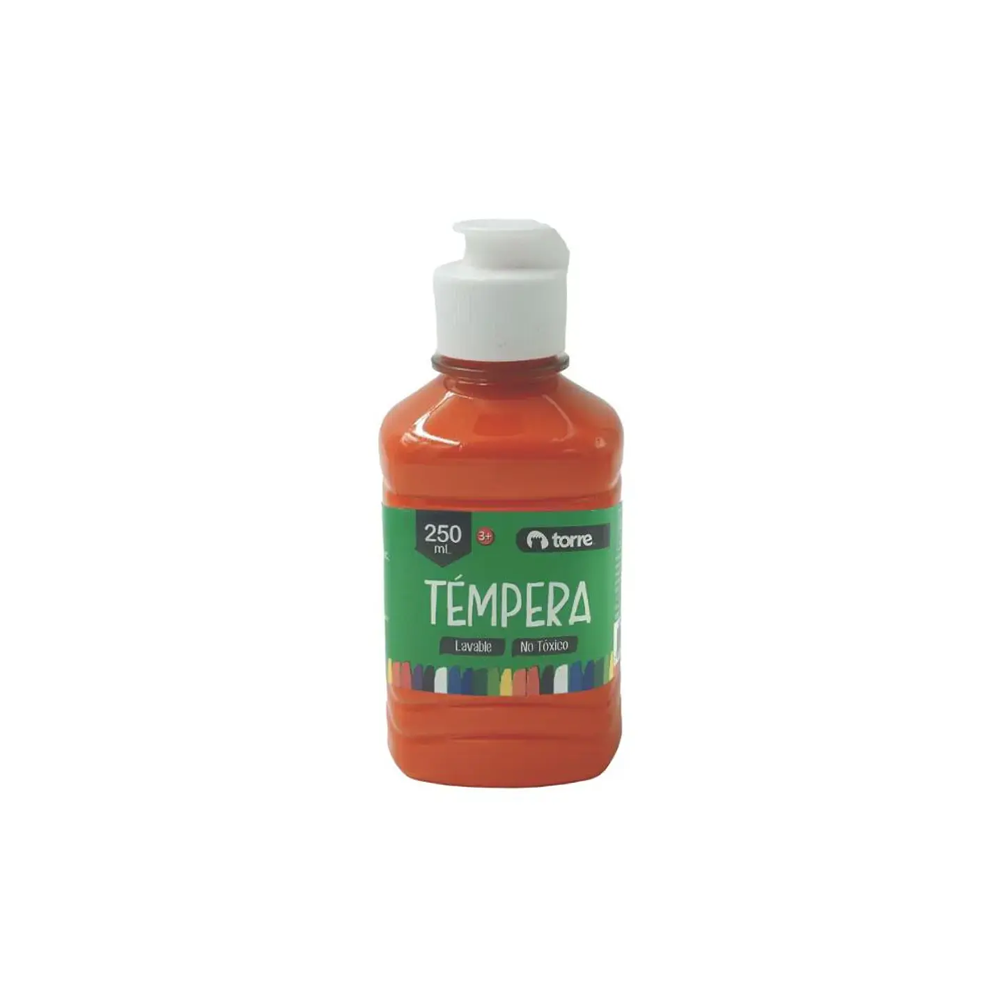 Tempera 250 Ml Rojo Torre 3