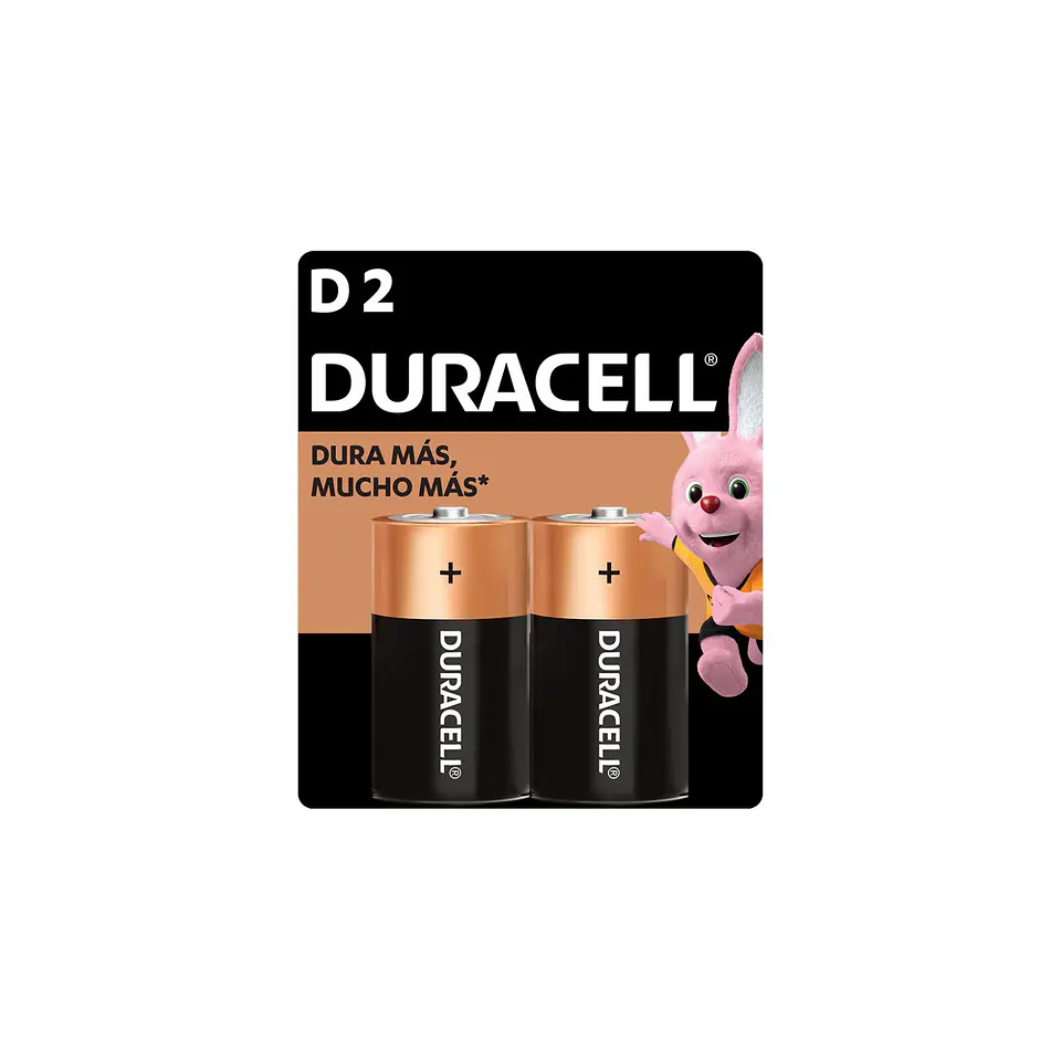 Pilas Alcalinas Tipo D Duracell 1
