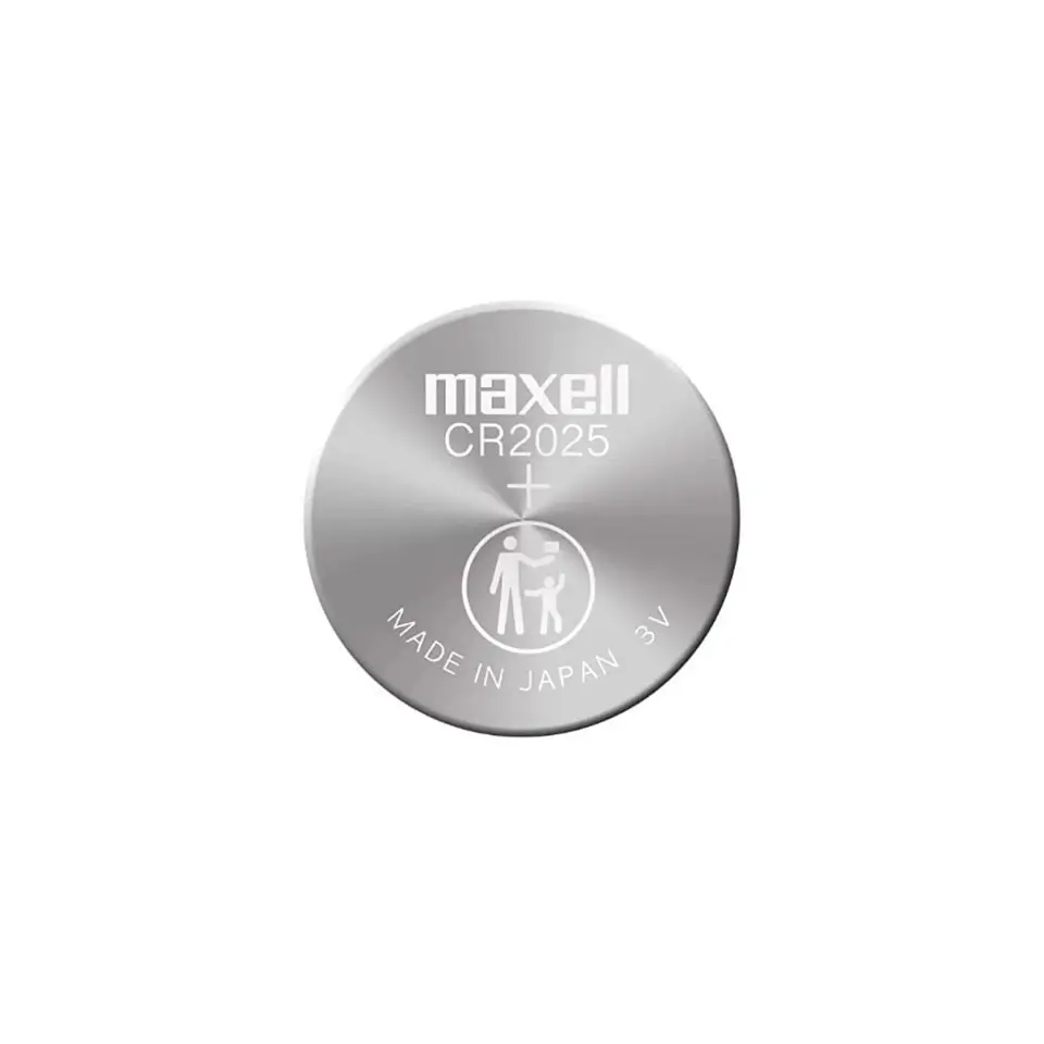Pilas Tipo Boton CR2025 Maxell 1