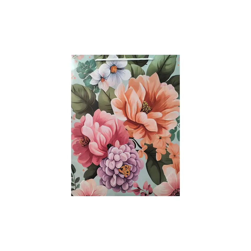 Bolsa De Regalo Mujer Floral 12 Unidades 3