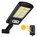 2 Und. Foco Solar JORTAN con sensor  de movimiento y control remoto