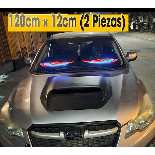 2 unidades. Panel Devils Eyes Ojos Led para Vehiculos