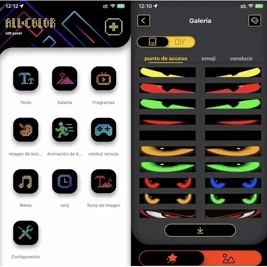 2 unidades. Panel Devils Eyes Ojos Led para Vehiculos