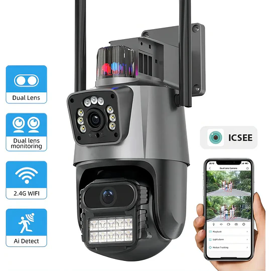 Camara doble lente Jortan HD