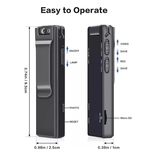 Camara Portatil Alta Difinicion 1080p