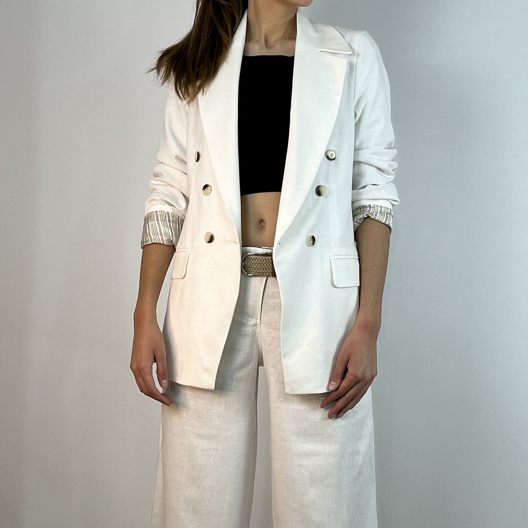 BZ1336 BLAZER CRUZADO BLANCO  2