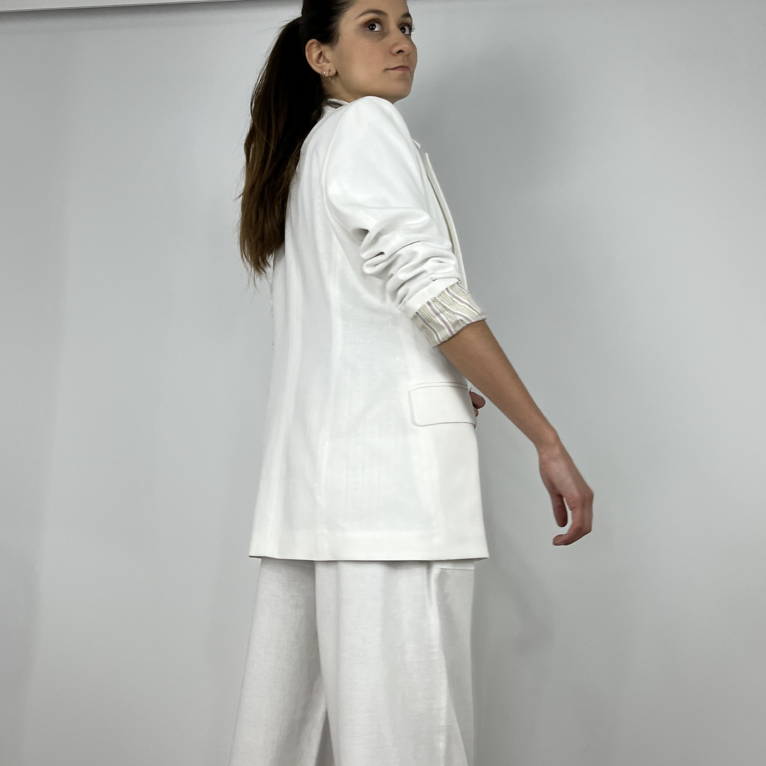 BZ1336 BLAZER CRUZADO BLANCO  6