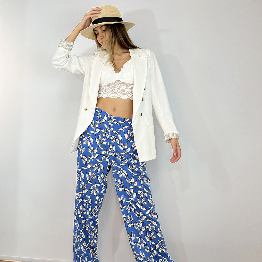 BZ1336 BLAZER CRUZADO BLANCO  1