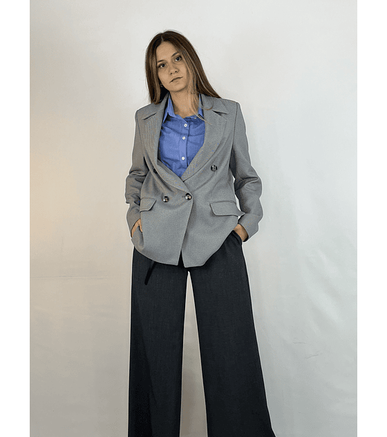 BZ1340 BLAZER CRUZADO GRIS