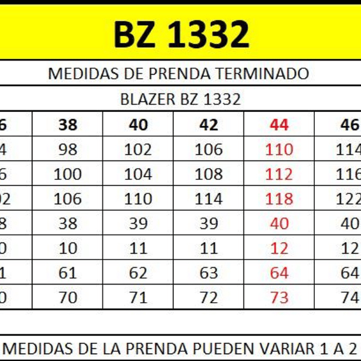 BZ1332-1  BLAZER RECTO ESTAMPADO   FUCSIA Rojo 6