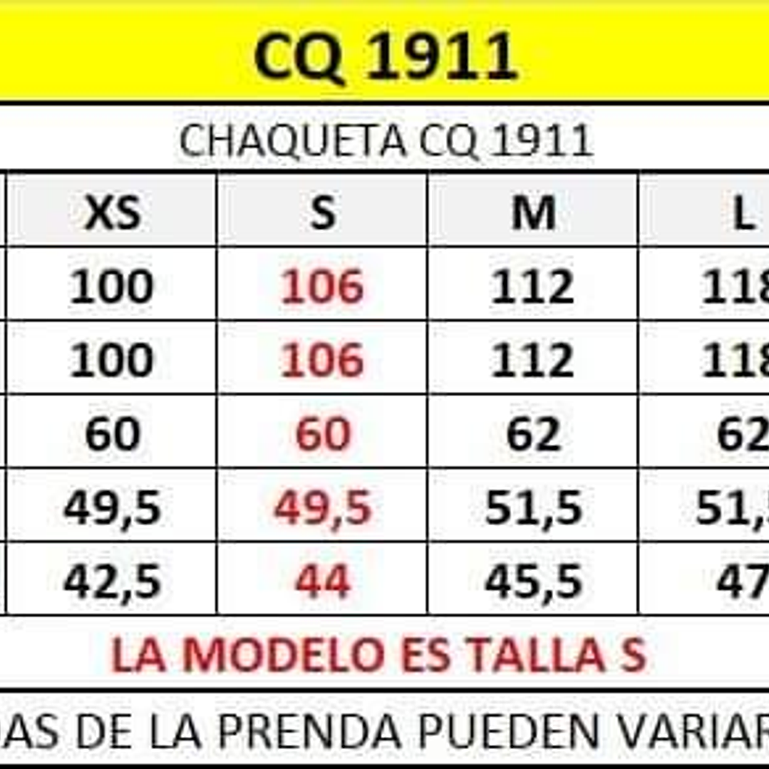 CQ1911 CHAQUETA CROPPED NEGRA 5