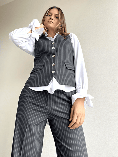 PA4026 PANTALÓN SASTRERO RECTO MARENGO LISTADO