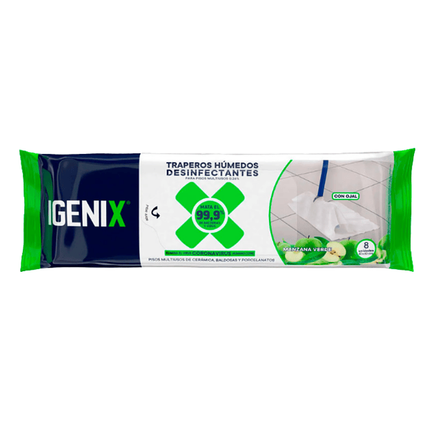TRAPEROS HUMEDOS DESINFECTANTES CITRUS IGENIX 1