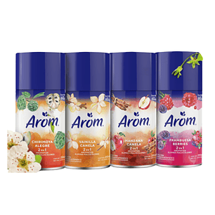 AEROSOL REFIL AUT RECARGA AROM 250ML (12U)