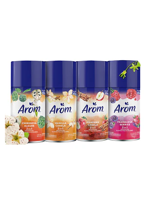 AEROSOL REFIL AUT RECARGA AROM 250ML (12U)