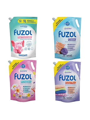 SUAVIZANTE FUZOL VARIEDADES DOYPACK 1L (12U)