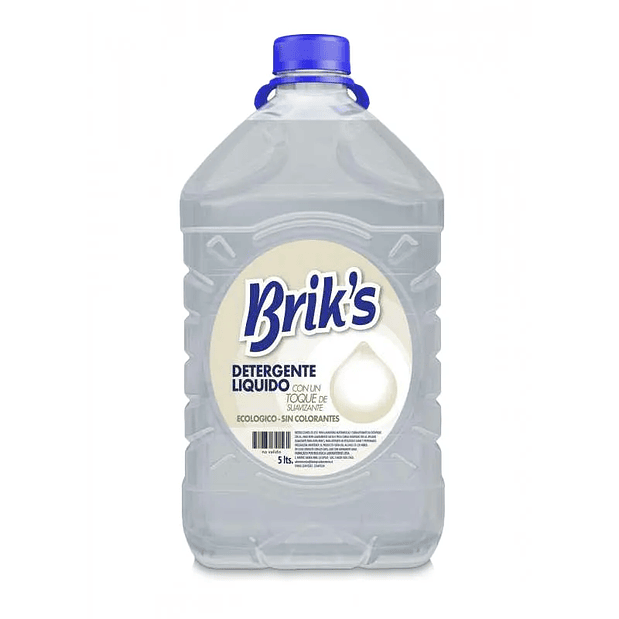 DETERGENTE BLANCO BRIKS 5L 1