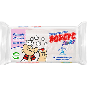 JABON POPEYE BEBE EXTRA BLANCO 170GM