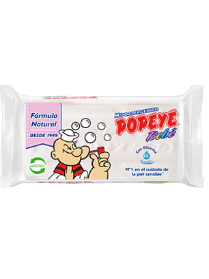 JABON POPEYE BEBE EXTRA BLANCO 170GM