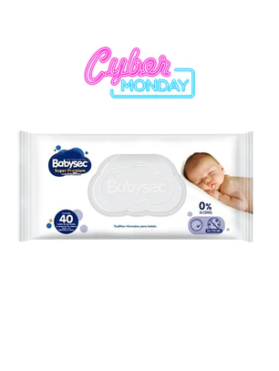 TOALLA HUMEDA BABYSEC SUPER PREMIUM (40U)