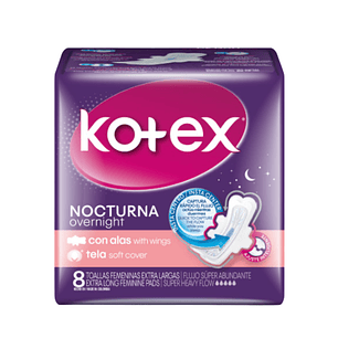 TH KOTEX NOCTURNA SUAVE (8U)