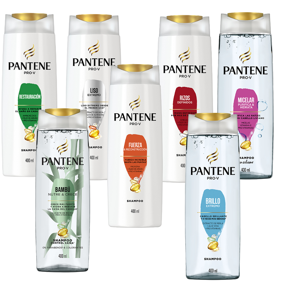 SHAMPOO PANTENE VARIEDADES 400ML 1