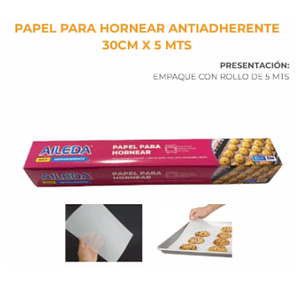 PAPEL HORNEAR ANTIADERENTE AILEDA 30x5MTS (100U)