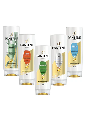 ACONDICIONADOR PANTENE VARIEDADES 400ML (12U)