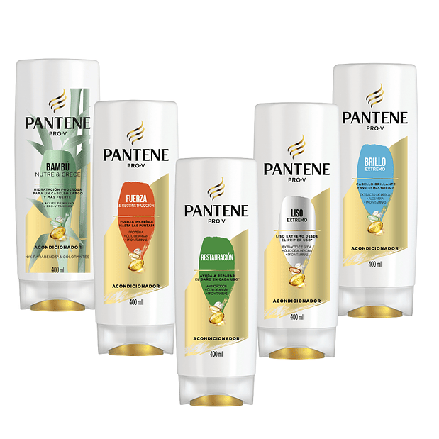 ACONDICIONADOR PANTENE VARIEDADES 400ML (12U) 1