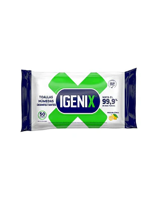 WIPES IGENIX DESINFECTANTE (50U)