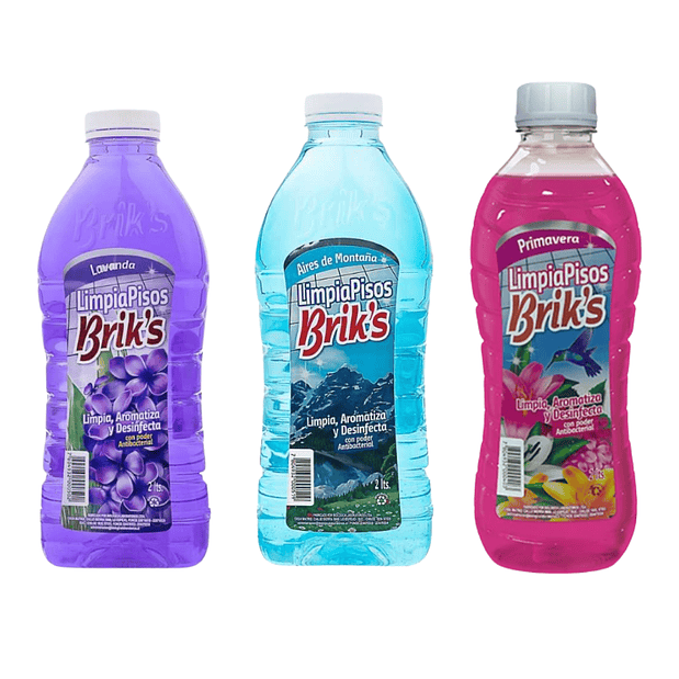 LIMPIAPISOS VARIEDADES BRIKS 2L 1