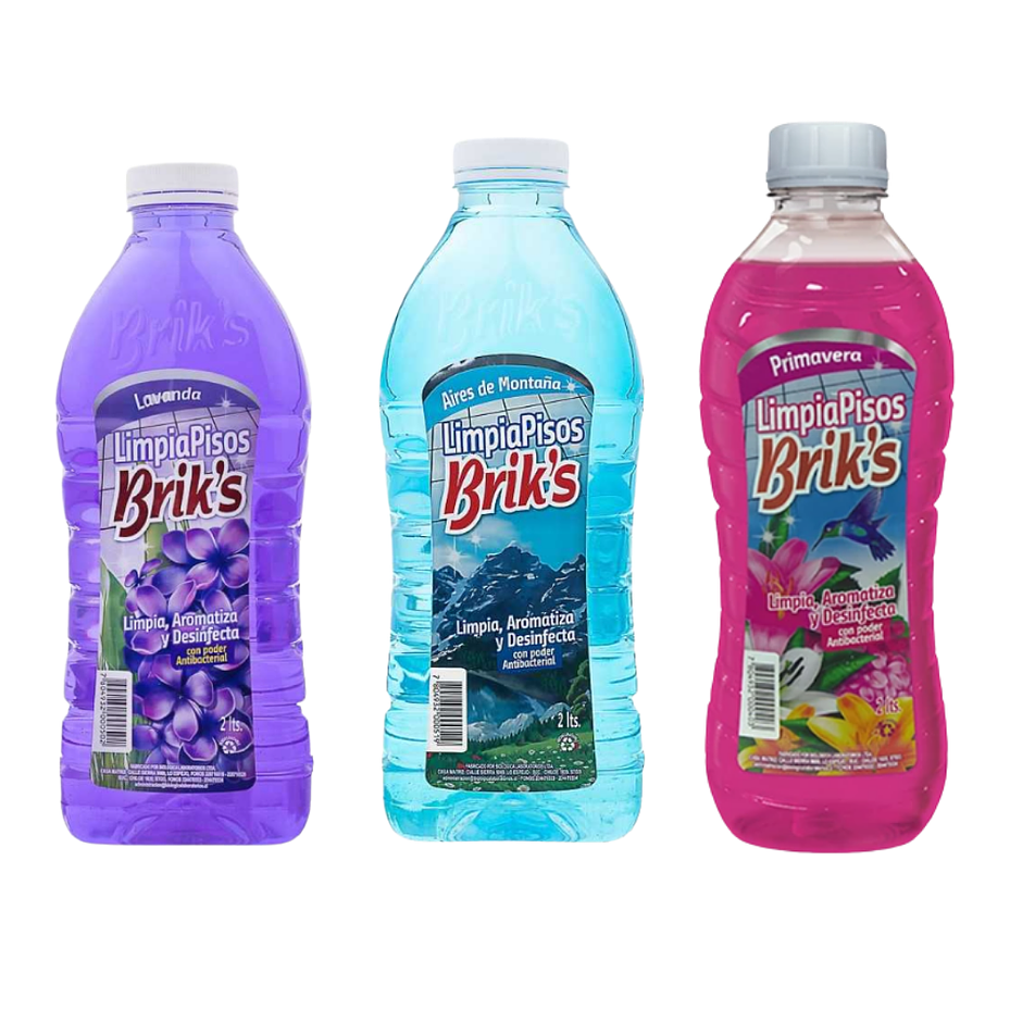 LIMPIAPISOS VARIEDADES BRIKS 2L 1
