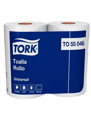 TOALLA DE PAPEL TORK 16 METROS (2U) PAQUETE