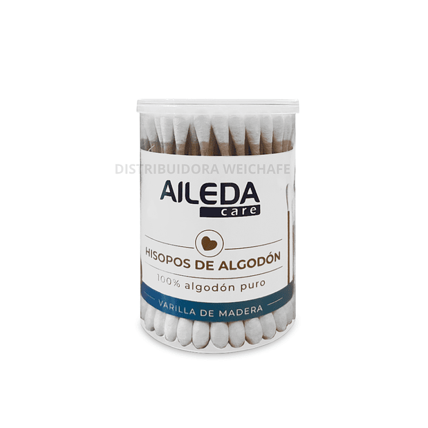 COTONITOS DE ALGODON CON VARILLA MADERA 100U 1
