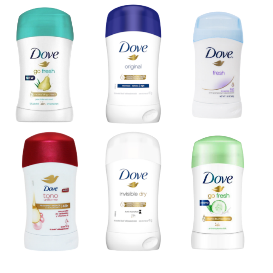 DESODORANTE DOVE BARRA MUJER 45G (12U) 1