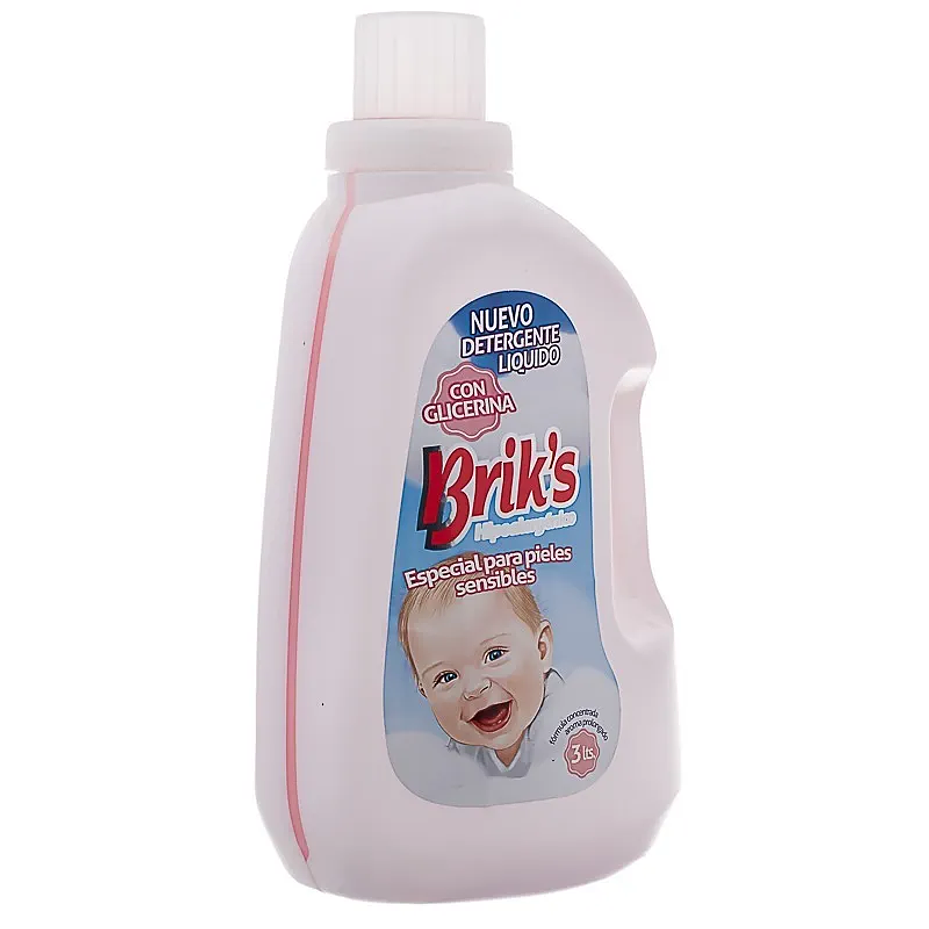 DETERGENTE HIPOALERGENICO BRIKS 3L (6U) 1