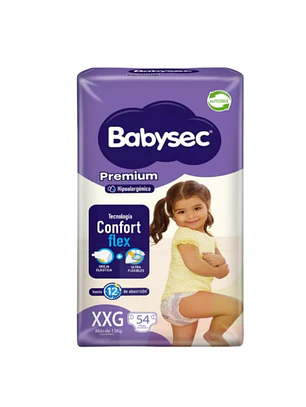 PAÑAL BABYSEC PREMIUM XXG (14U)