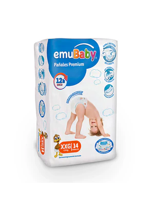 PAÑAL EMUBABY PAQUETE XXG (14U)