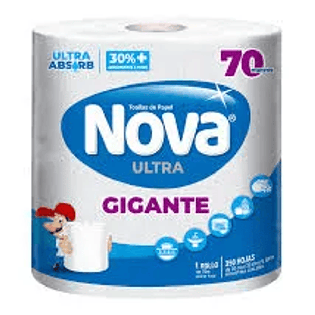 TOALLA NOVA ULTRA 70 MTS (PAQUETE) 1
