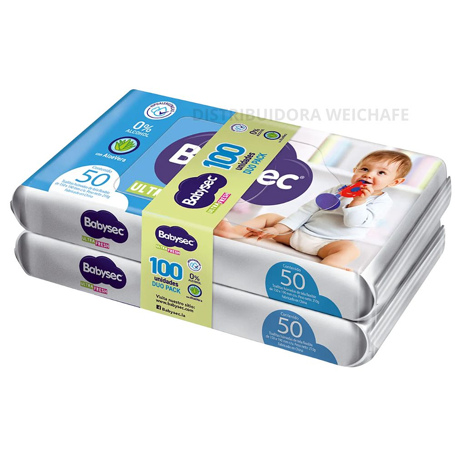 TOALLA HUMEDA BABYSEC ULTRAFRESH X100 1