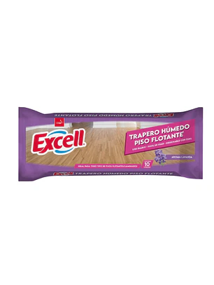 TRAPERO HUMEDO PISO FLOTANTE EXCELL (10U)
