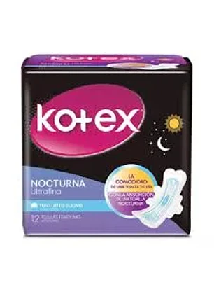 TH KOTEX NOCTURNA ULTRAFINA 24X12