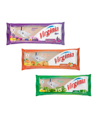 TRAPERO HUMEDO PARA PISO MULTIUSO VARIEDADES VIRGINIA (10U)