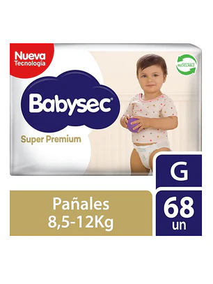 PAÑAL BABYSEC SUPER PREMIUM G (68)
